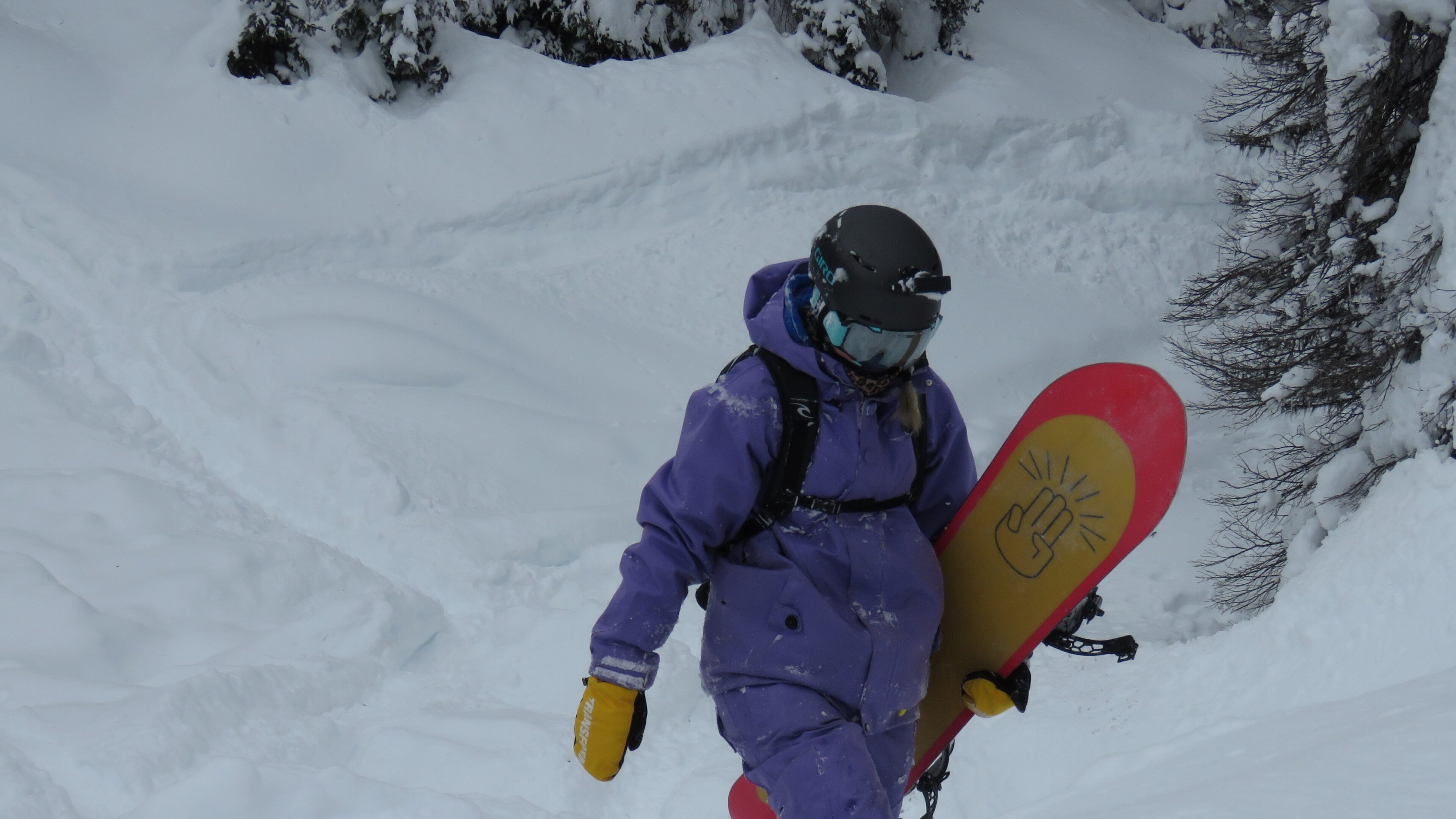 Snowcamp freestyle snowboardster