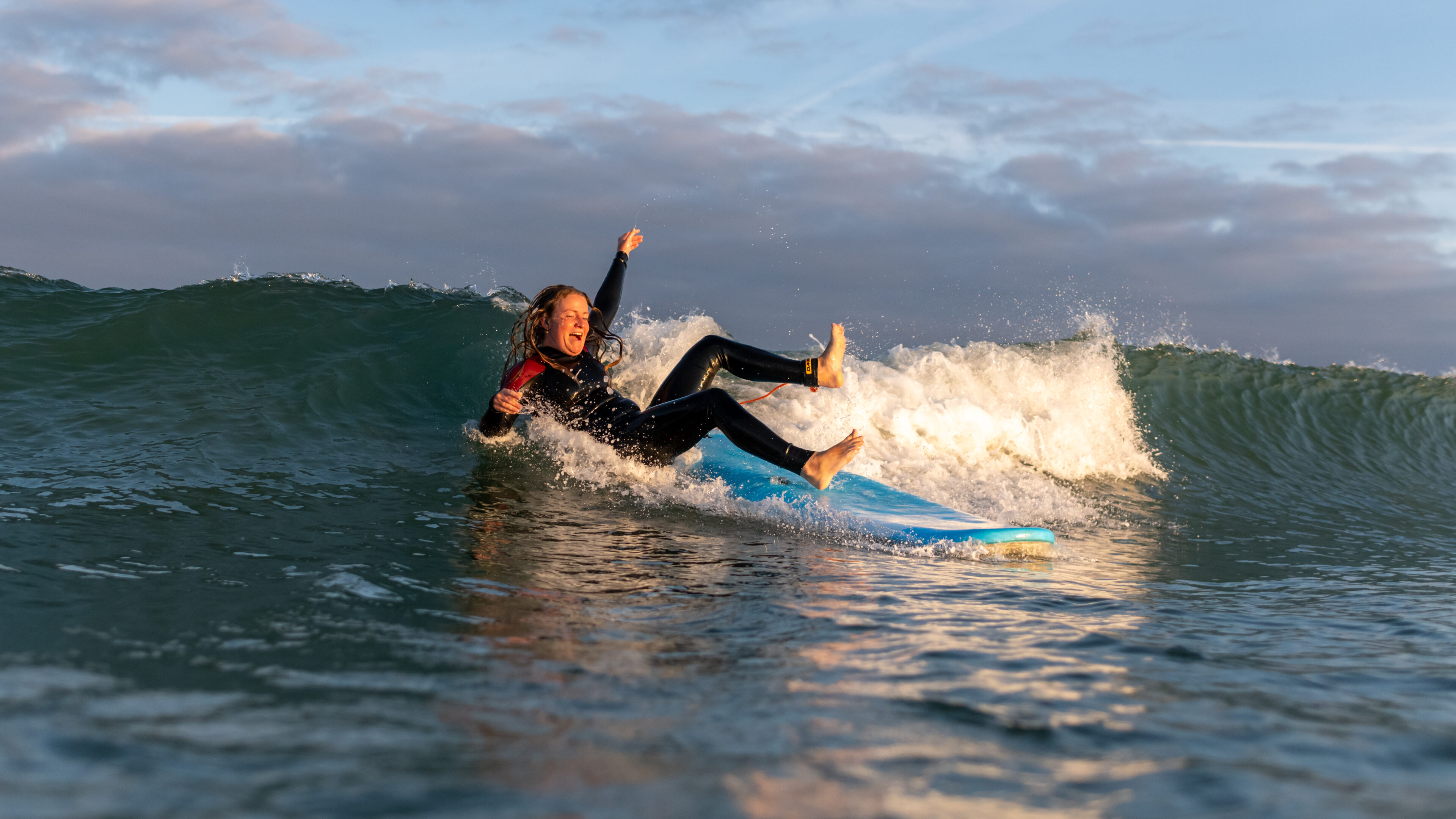 Surfboard beginner, surfen