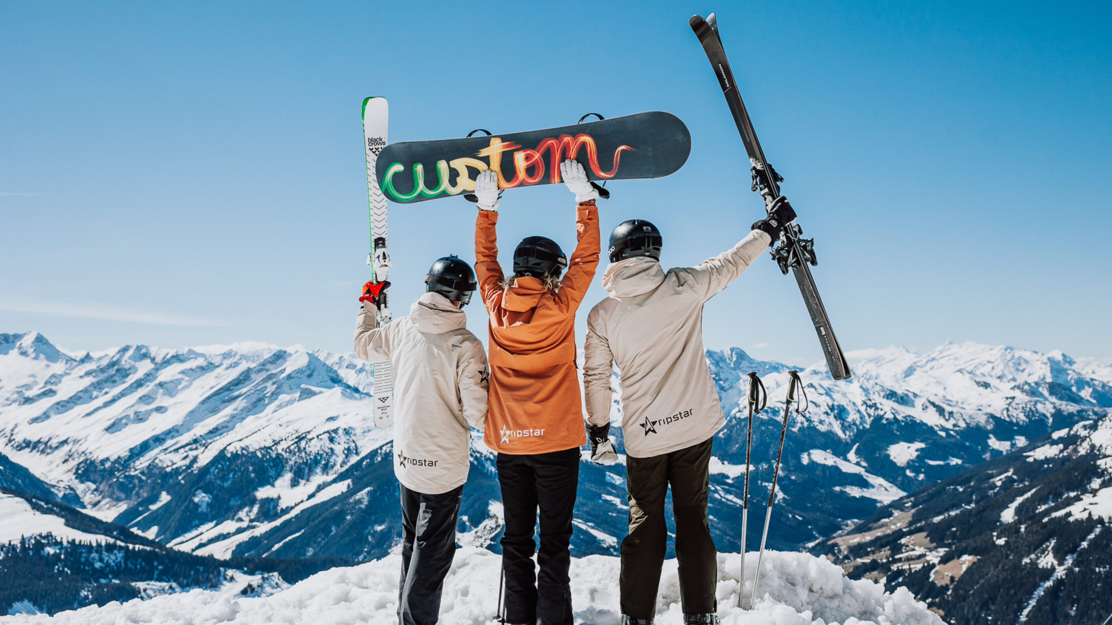 Skiën of snowboarden