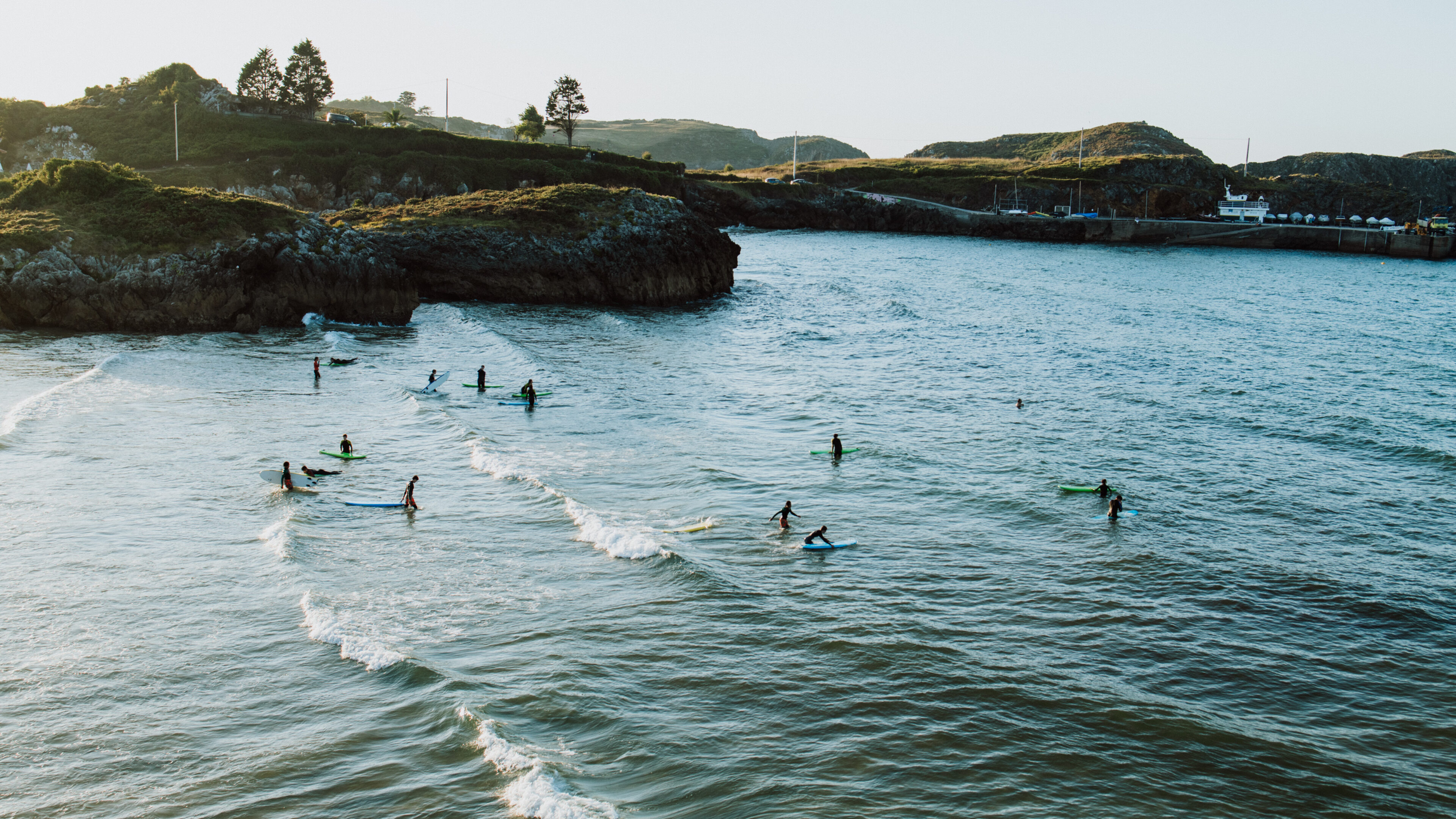 Golven en surfles in celorio